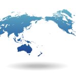 世界地図・パース