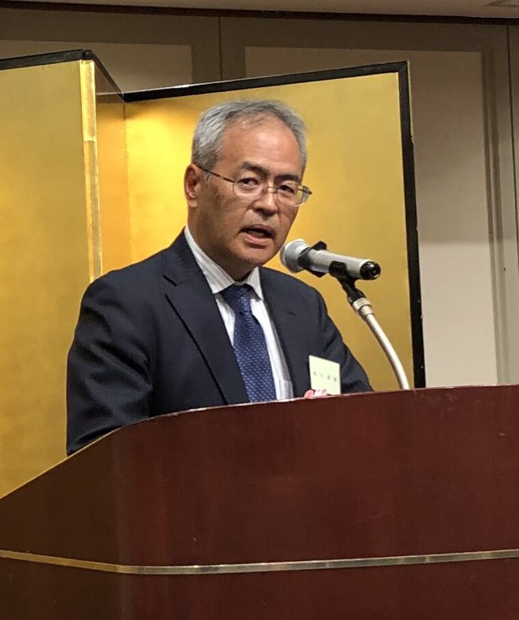 新会長 吉良郁夫 氏