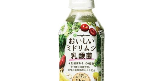 ユーグレナ「おいしいミドリムシ乳酸菌_健康産業新聞」