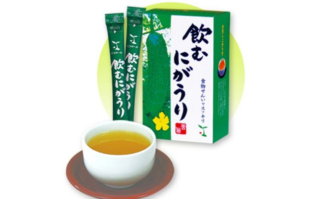 健康産業新聞_飲むにがうり
